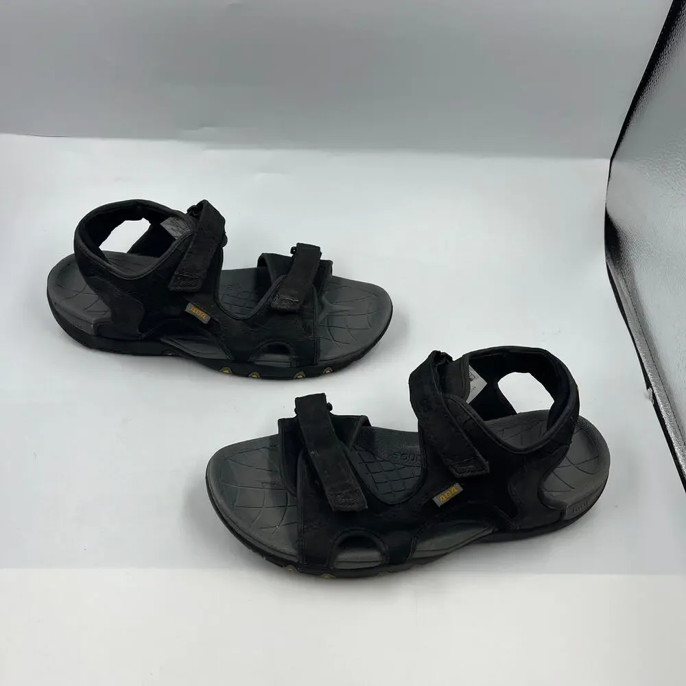 New Balance SD404BK Outdoors Hiking Sandals Black Adjustable Straps‎ Men's 8